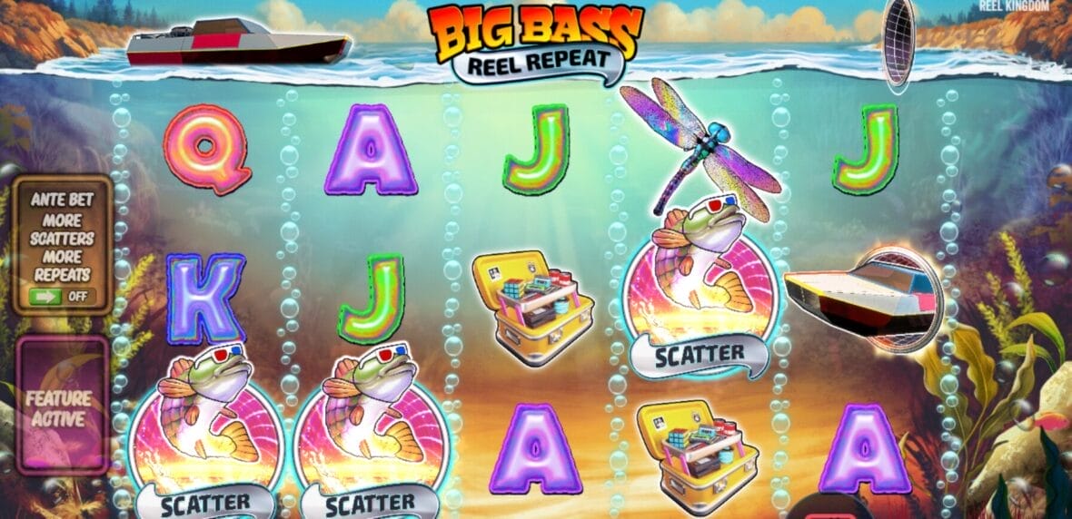 Big Bass Reel Repeat Pragmatic Play kolikkopeli