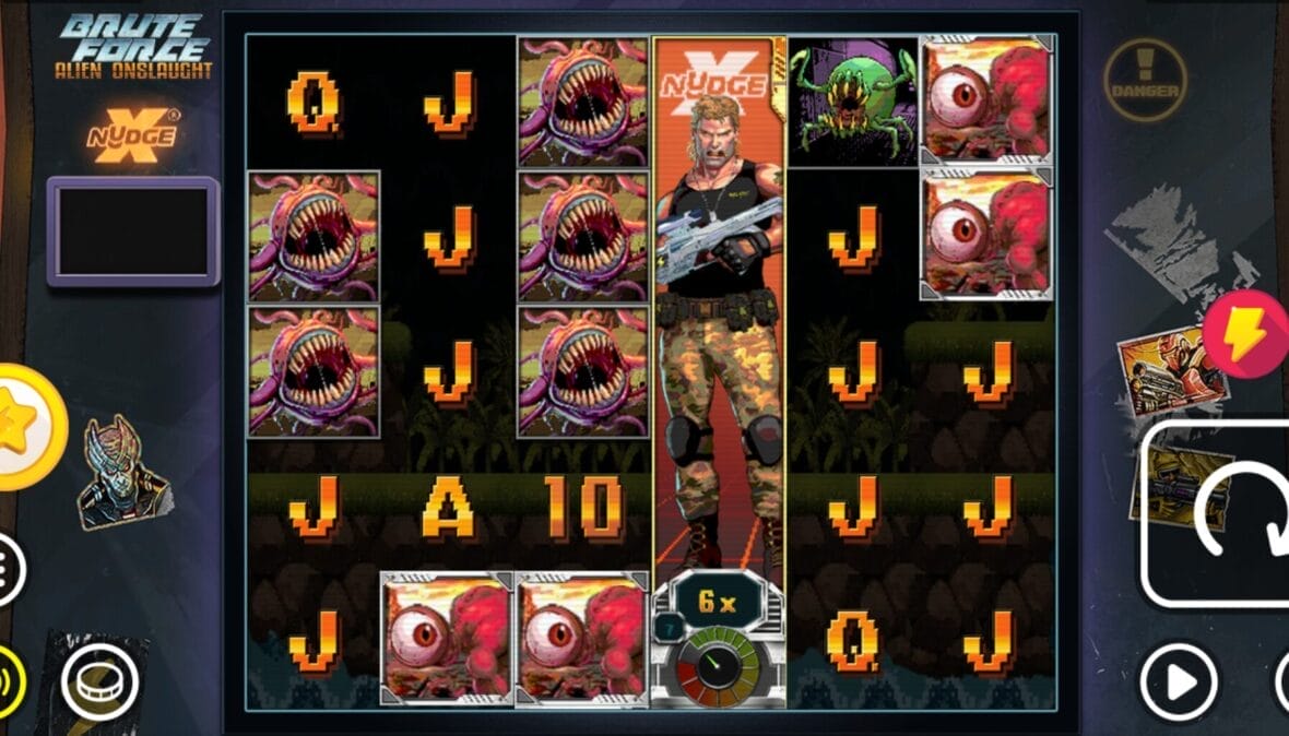 Brute Force 2: Alien Onslaught Nolimit City kolikkopeli