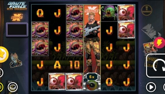 Brute Force 2: Alien Onslaught Nolimit City kolikkopeli