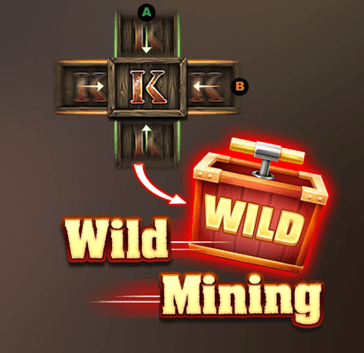 Fire in the Hole 2 villi kaivuu ominaisuus