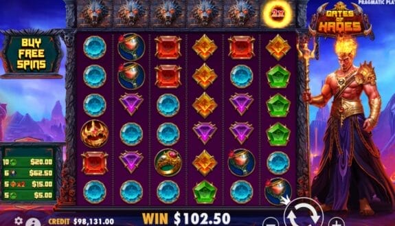 Gates of Hades kolikkopeli