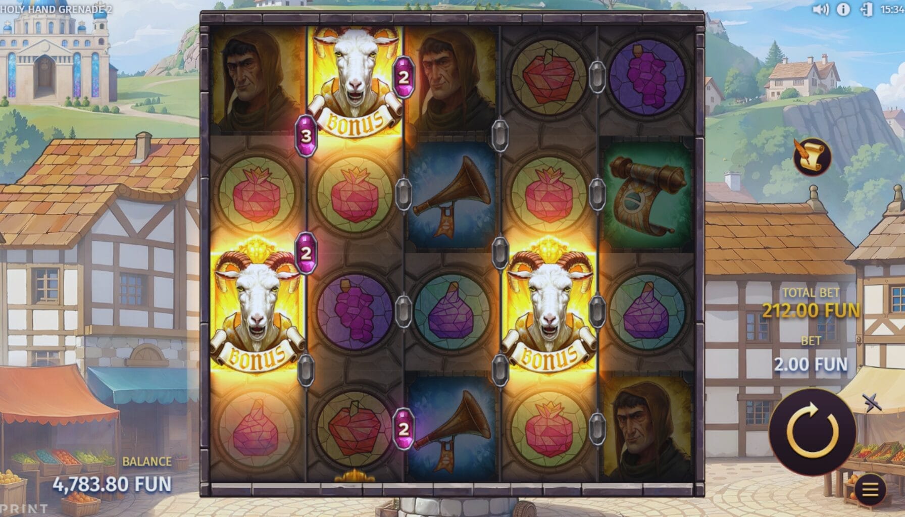 Holy Hand Grenade 2: ilmaiskierrokset