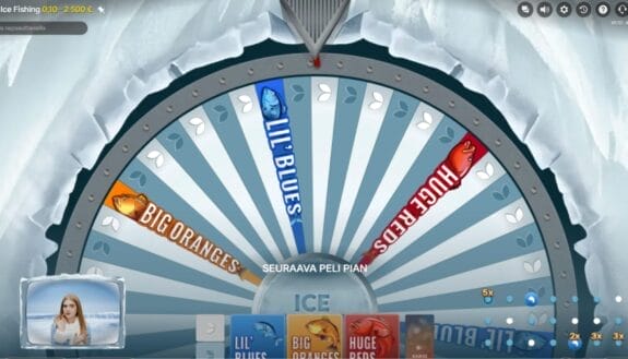 Ice Fishing Evolution Gaming live kasinopeli