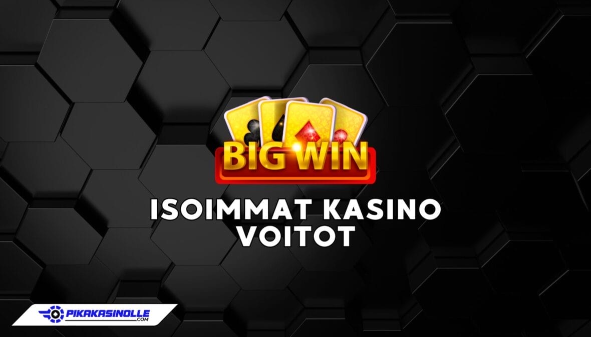 Isoin nettikasino voitto