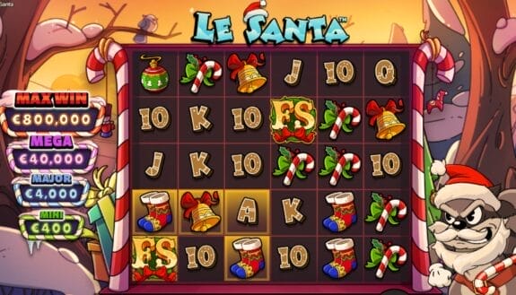 Le Santa: Hacksaw Gaming kolikkopeli