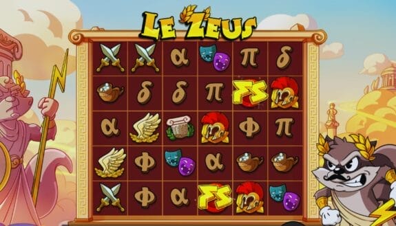 Le Zeus Hacksaw Gaming kolikkopeli