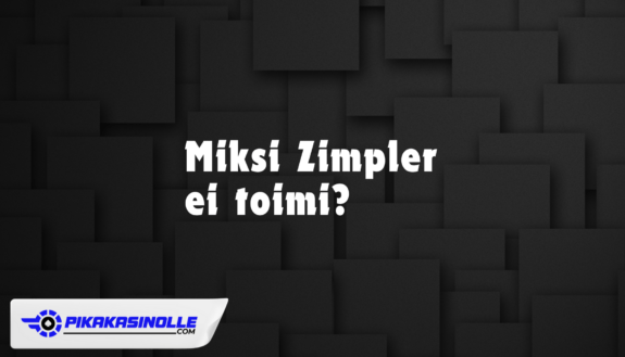 Zimpler ei toimi