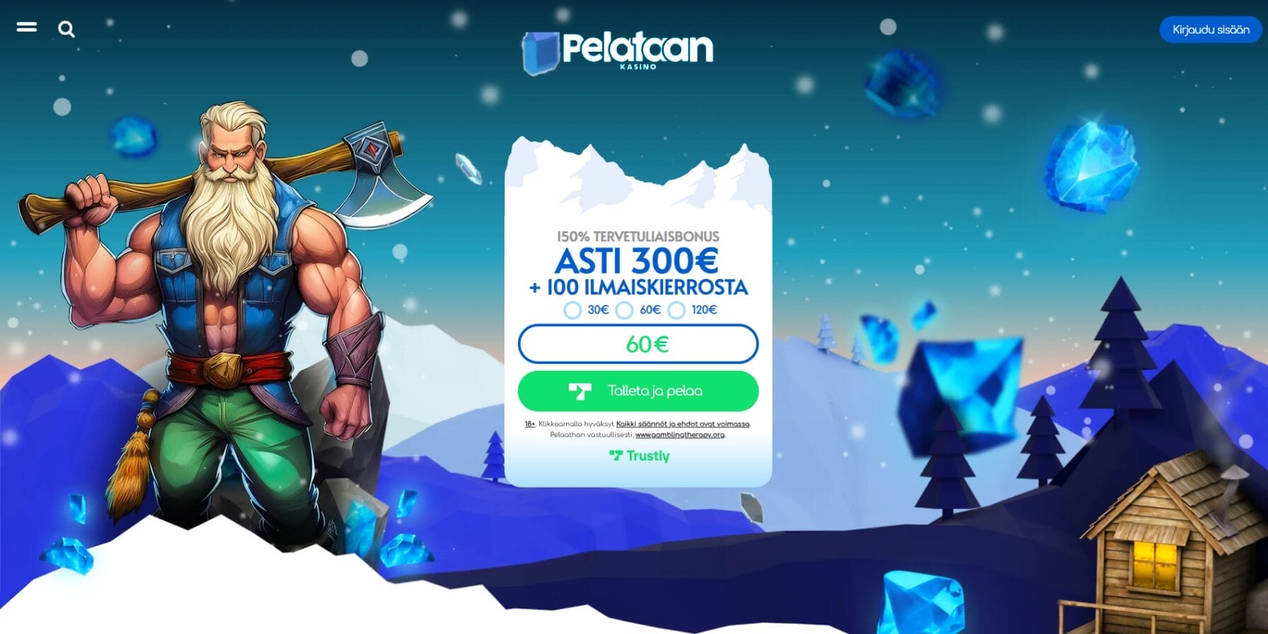 Pelataan kasinon ulkoasu