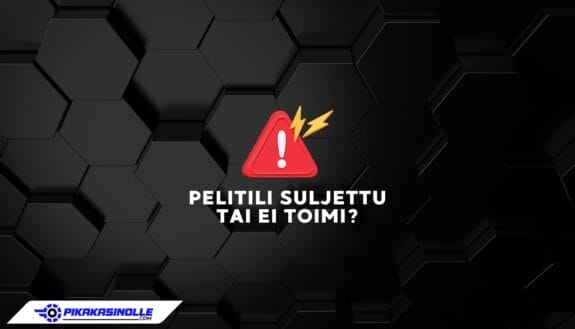 Pelitili suljettu tai ei toimi? Nopeat ratkaisut asiantuntijoilta