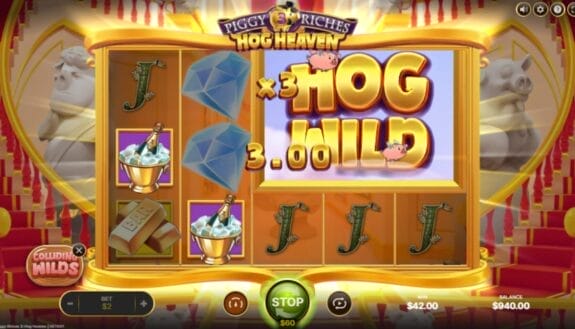 Piggy Riches 3: Hog Heaven NetEnt kolikkopeli