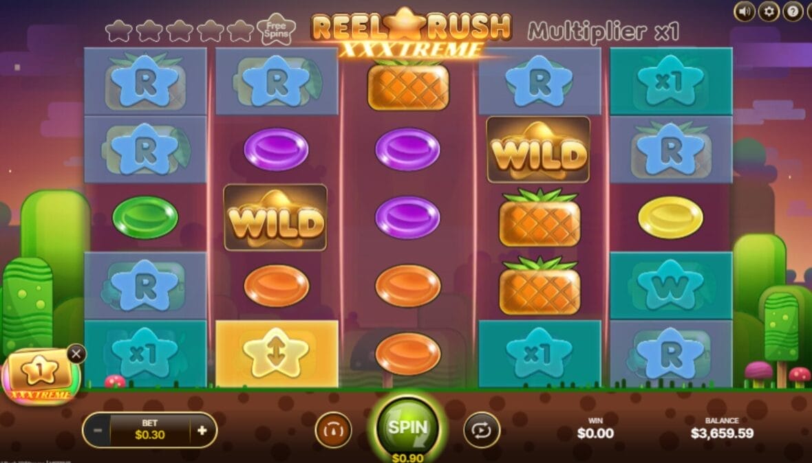 Reel Rush XXXtreme NetEnt kolikkopeli