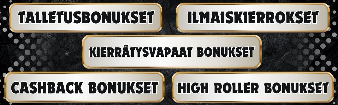 Siirto kasinoiden bonukset