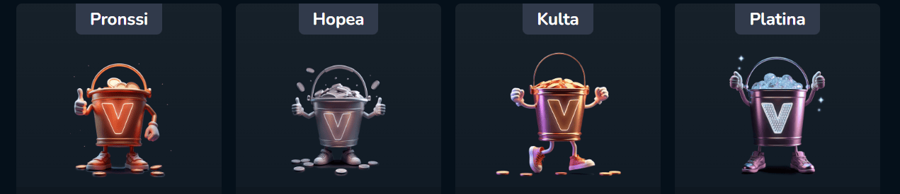 Valtti kasinon VIP-tasot