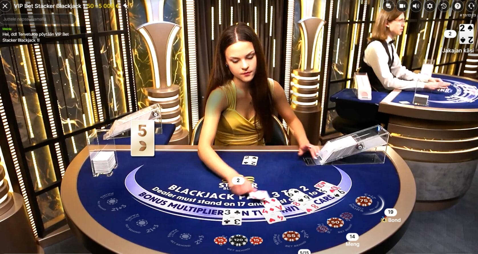 VIP Bet Stacker Blackjack