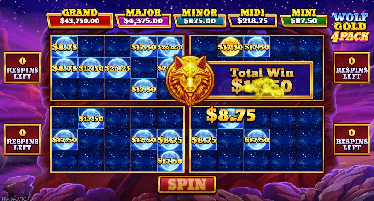 Wolf Gold 4 Pack superbonus käynnissä